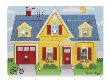 Melissa & Doug Sound Puzzle Around The House Sound - Toyworld