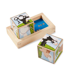 Melissa & Doug Farm Sound Blocks Img 2 - Toyworld