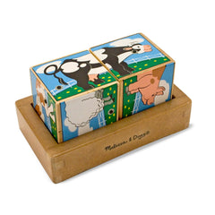 Melissa & Doug Farm Sound Blocks Img 1 - Toyworld