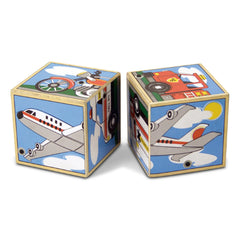 Melissa & Doug Vehicles Sound Blocks Img 1 - Toyworld