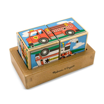 Melissa & Doug Vehicles Sound Blocks - Toyworld