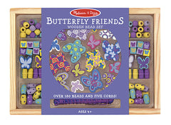 Melissa & Doug Wooden Bead Set Butterfly Friends - Toyworld