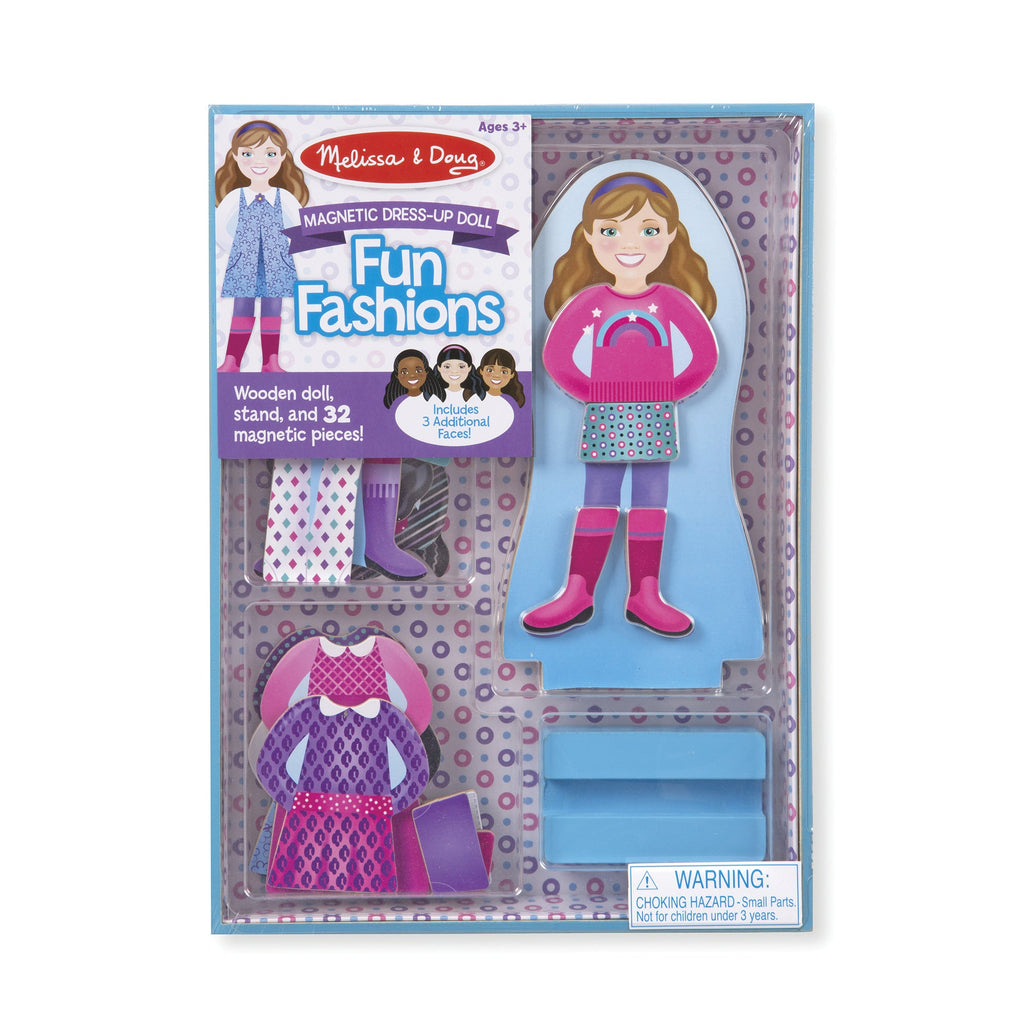 Melissa & Doug Fun Fashions Magnetic Dress Up - Toyworld