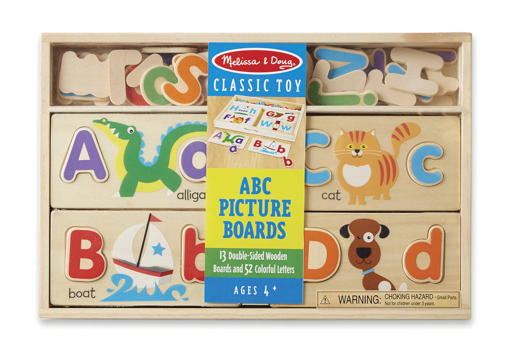 Melissa & Doug Abc Picture Board - Toyworld