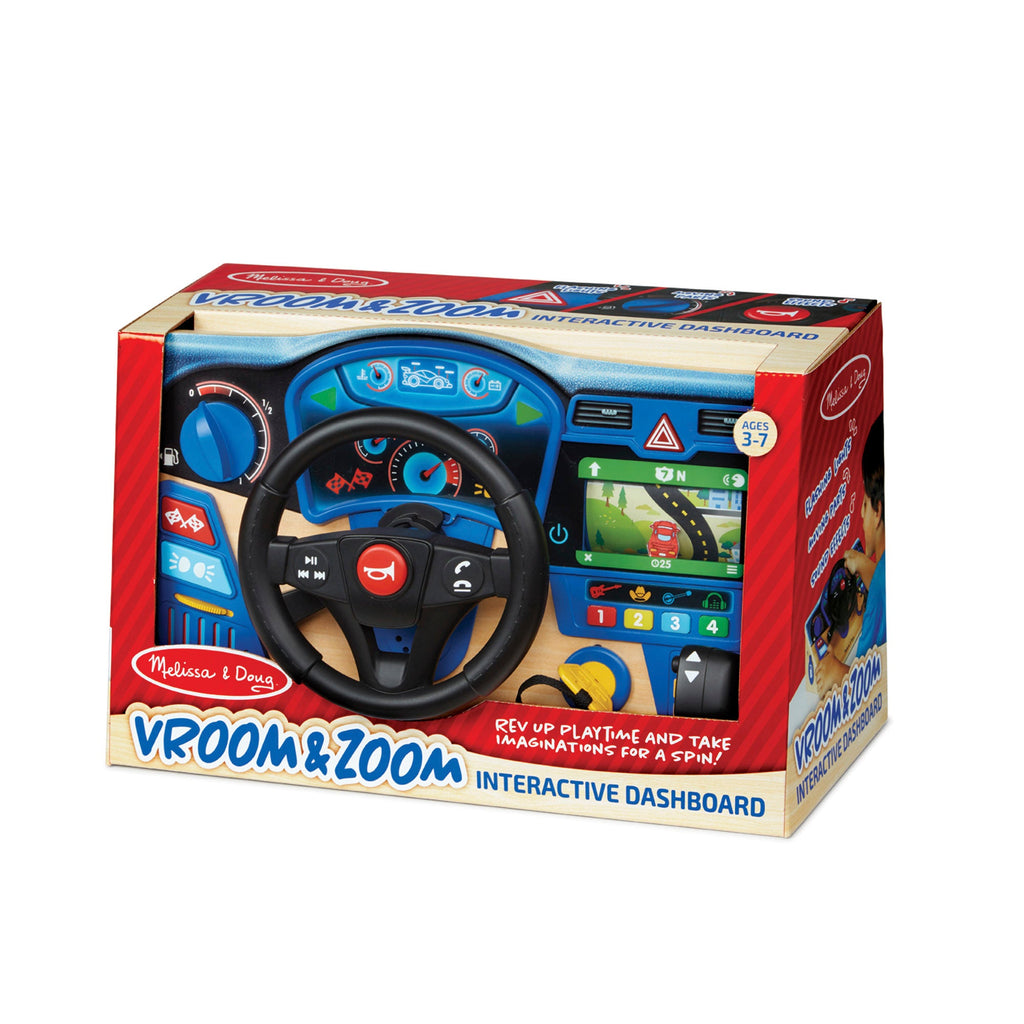 Melissa & Doug Vroom & Zoom Interactive Dashboard - Toyworld