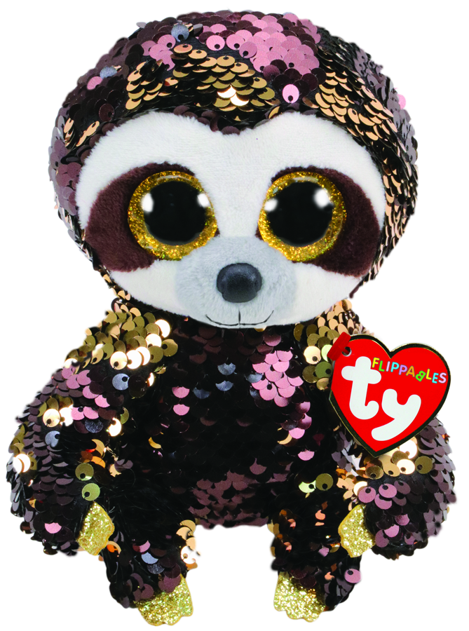 Ty Beanie Boos Flippables Dangler The Sloth - Toyworld