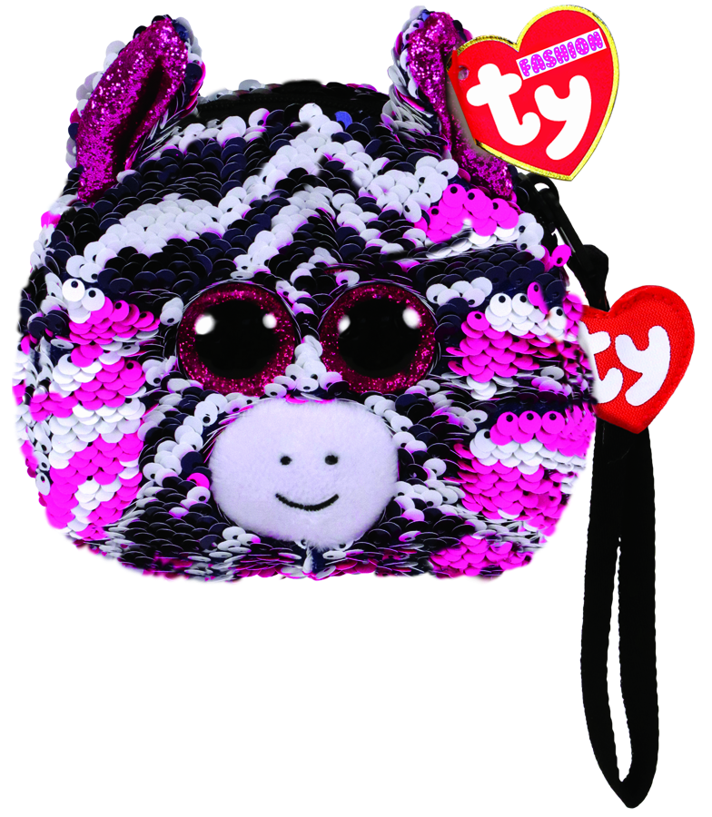 Ty Fashion Sequin Wristlets Zoey The Zebra - Toyworld