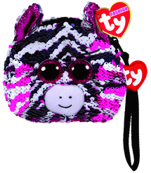 Ty Fashion Sequin Wristlets Zoey The Zebra - Toyworld