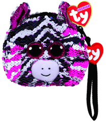 Ty Fashion Sequin Wristlets Zoey The Zebra - Toyworld