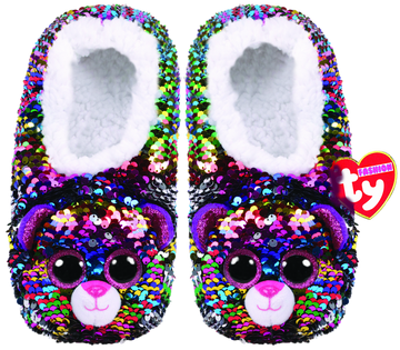 Ty Sequin Slipper Socks Dotty Small - Toyworld