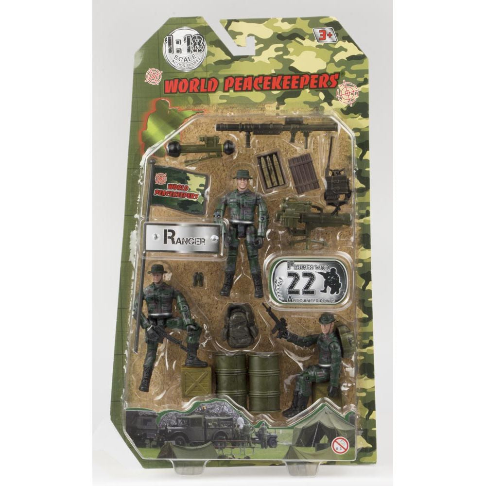 World Peacekeepers Deluxe 3 Figure Pack Ranger - Toyworld