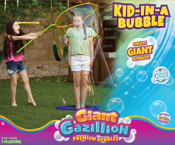 Gazillion Kid In A Bubble Giant Bubble Wand - Toyworld