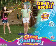 Gazillion Kid In A Bubble Giant Bubble Wand - Toyworld