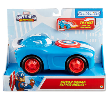 Herodrive Marvel Smash Squad Captain America - Toyworld