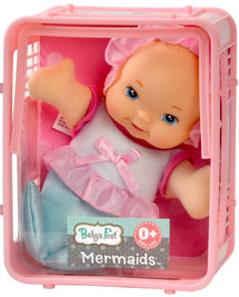 Baby's First Mermaid Doll In Pink Crate - Toyworld