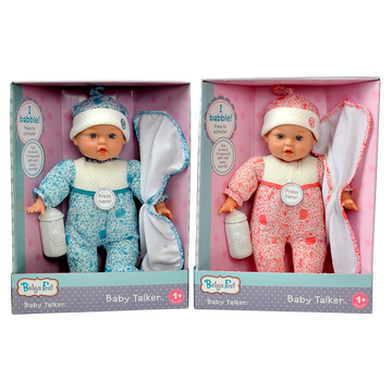 Baby's First Baby Talker Blue - Toyworld