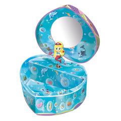 Princessmermaid Heart Shaped Jewellery Box Assorted Styles Img 2 - Toyworld