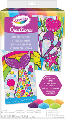 CRAYOLA CREATIONS SAND ART POSTER KIT