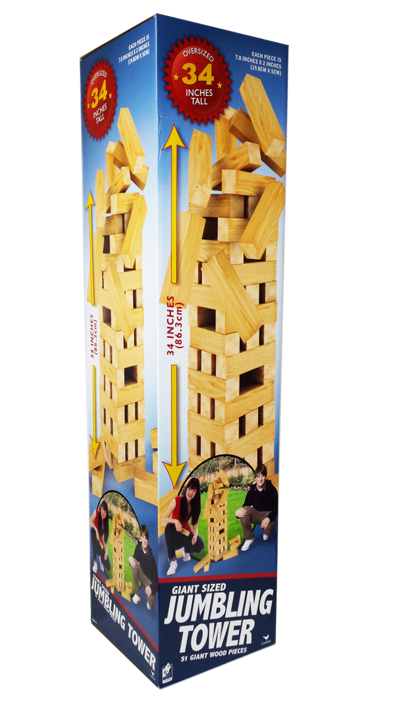 Giant Jumbling Tower Game - Toyworld