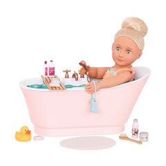 Our Generation Deluxe Bathtub Set Img 1 - Toyworld