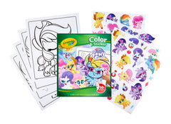 Crayola Color And Sticker Book My Little Pony Img 1 | Toyworld