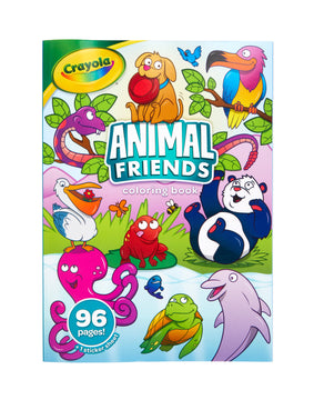 Crayola Animal Friends Coloring And Sticker Book | Toyworld