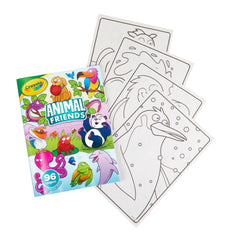 Crayola Animal Friends Coloring And Sticker Book Img 1 | Toyworld