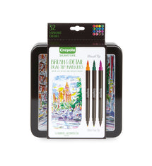 Crayola Signature Brush & Detail Dual Tip Markers - Toyworld