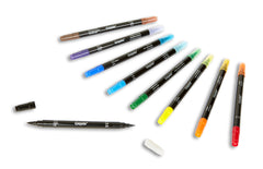 Crayola Signature Brush & Detail Dual Tip Markers Img 2 - Toyworld