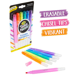 Crayola Take Note Erasable Highlighters Img 2 - Toyworld