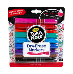 Crayola Take Note Whiteboard Markers - Toyworld