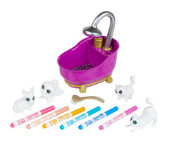 CRAYOLA SCRIBBLE SCRUBBIE PETS BATH TUB PLAYSET