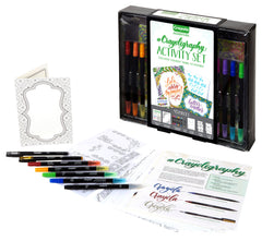 Crayola Signature Crayoligraphy Hand Lettering Set Img 1 - Toyworld