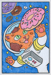 Crayola Cosmic Cats Coloring And Sticker Book Img 3 | Toyworld