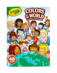 Crayola Colors Of The World Coloring And Activity Book | Toyworld