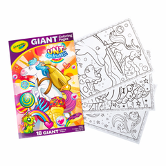 Crayola Giant Coloring Pages Uni Creatures Img 3 - Toyworld