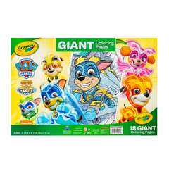 Crayola Giant Coloring Pages Paw Patrol Img 1 - Toyworld