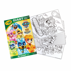 Crayola Giant Coloring Pages Paw Patrol Img 3 - Toyworld