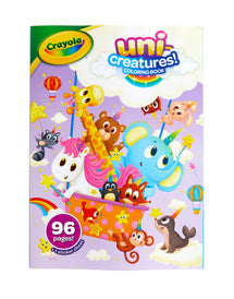 Crayola Uni Creatures Coloring And Sticker Book | Toyworld