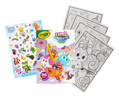 Crayola Uni Creatures Coloring And Sticker Book Img 1 | Toyworld