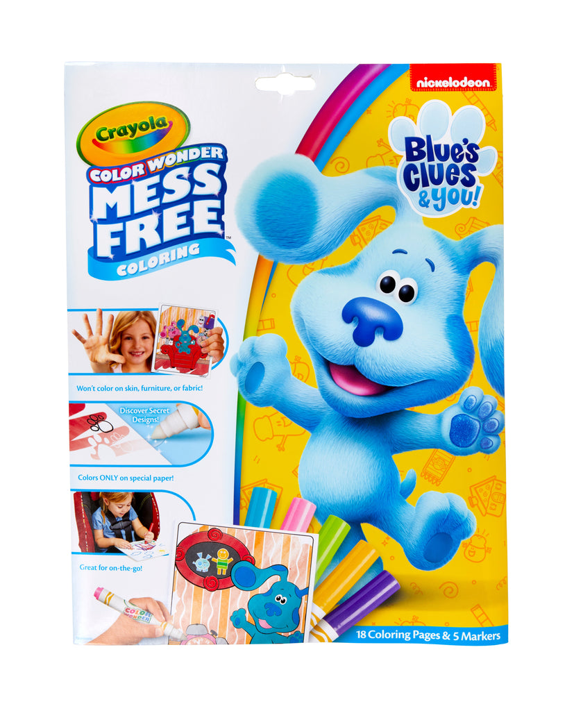 Crayola Color Wonder Mess Free Coloring Blues Clues & You | Toyworld