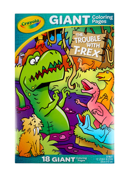 Crayola Giant Coloring Pages The Trouble - Toyworld