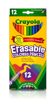 Crayola Erasable Pencils - Toyworld