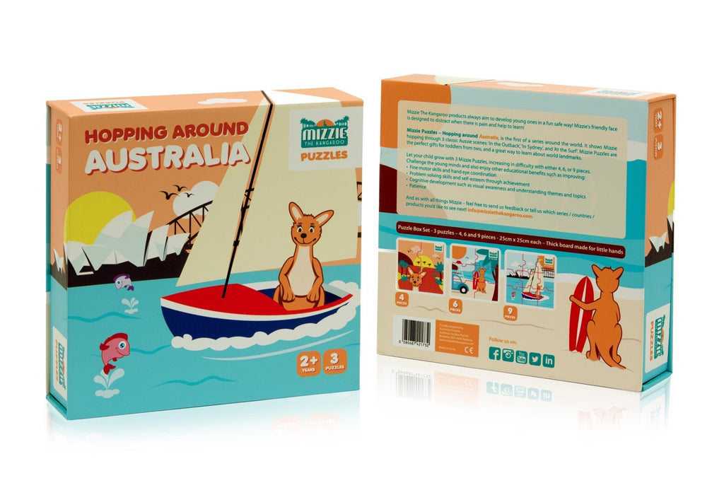 Mizzie The Kangaroo Mizzie Puzzle - Toyworld