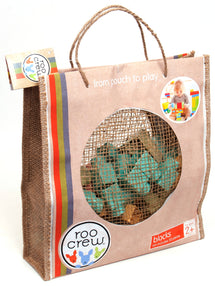 Roo Crew Eco Wood 20 Twine Bag - Toyworld