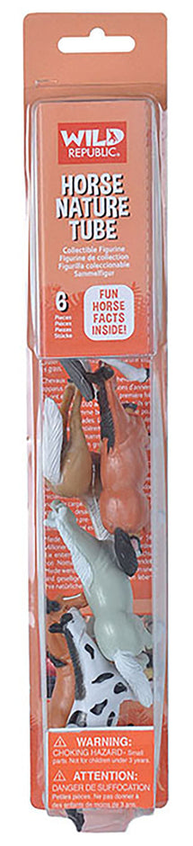 Wild Republic Nature Tubes Horses - Toyworld