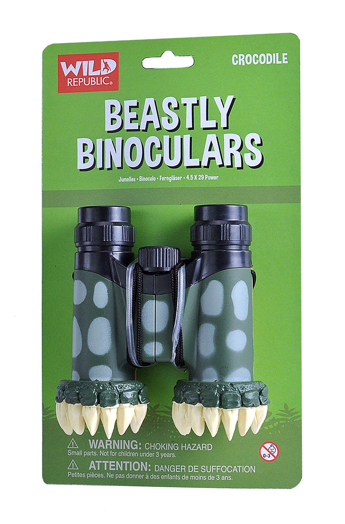 Wild Republic Crocodile Beastly Binoculars - Toyworld