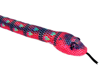 Wild Republic Red | Green And Blue Plush Snake - Toyworld