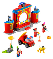 Lego Mickey & Friends Fire Station & Truck Img 1 | Toyworld