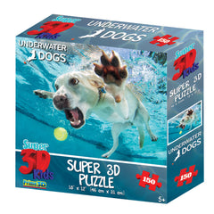 Super 3D Puzzle Underwater Dogs - Toyworld